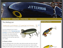 Tablet Screenshot of jitterbuglure.com